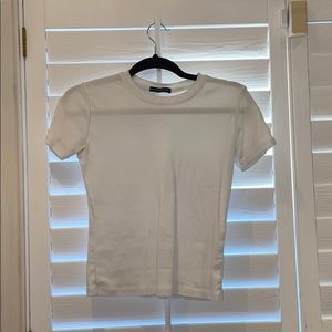 White Brandy Melville Crop Top